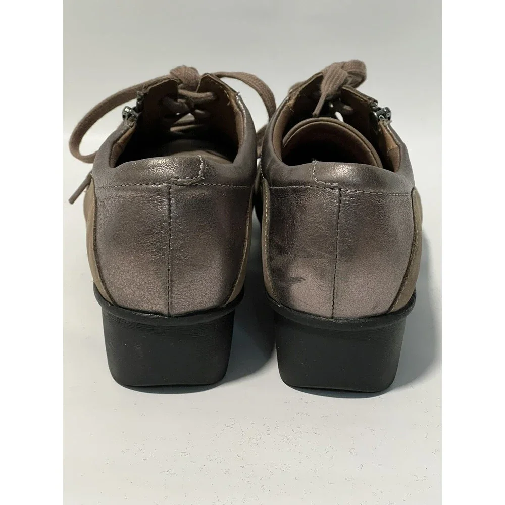 Dansko Size 38 / 7.5 - 8  Brown Leather Sneakers Hiking/walking Comfort Shoes - Picture 7 of 11